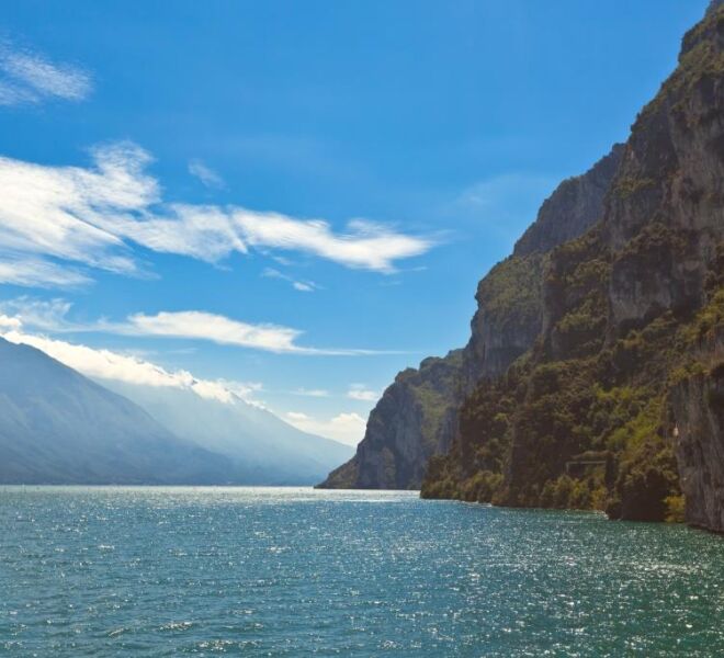 View Over Lake Garda in Italy